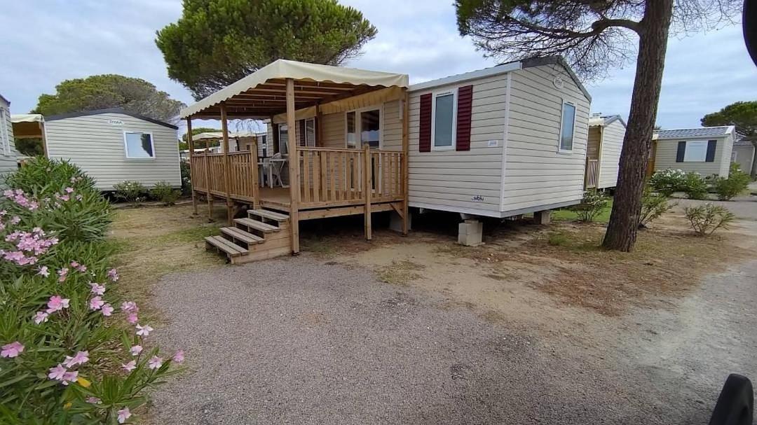 Mobil Home Camping **** Canet En Roussillon المظهر الخارجي الصورة